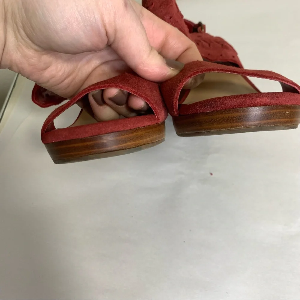 MARKET & SPRUCE Paula Suede Slingback Wedges